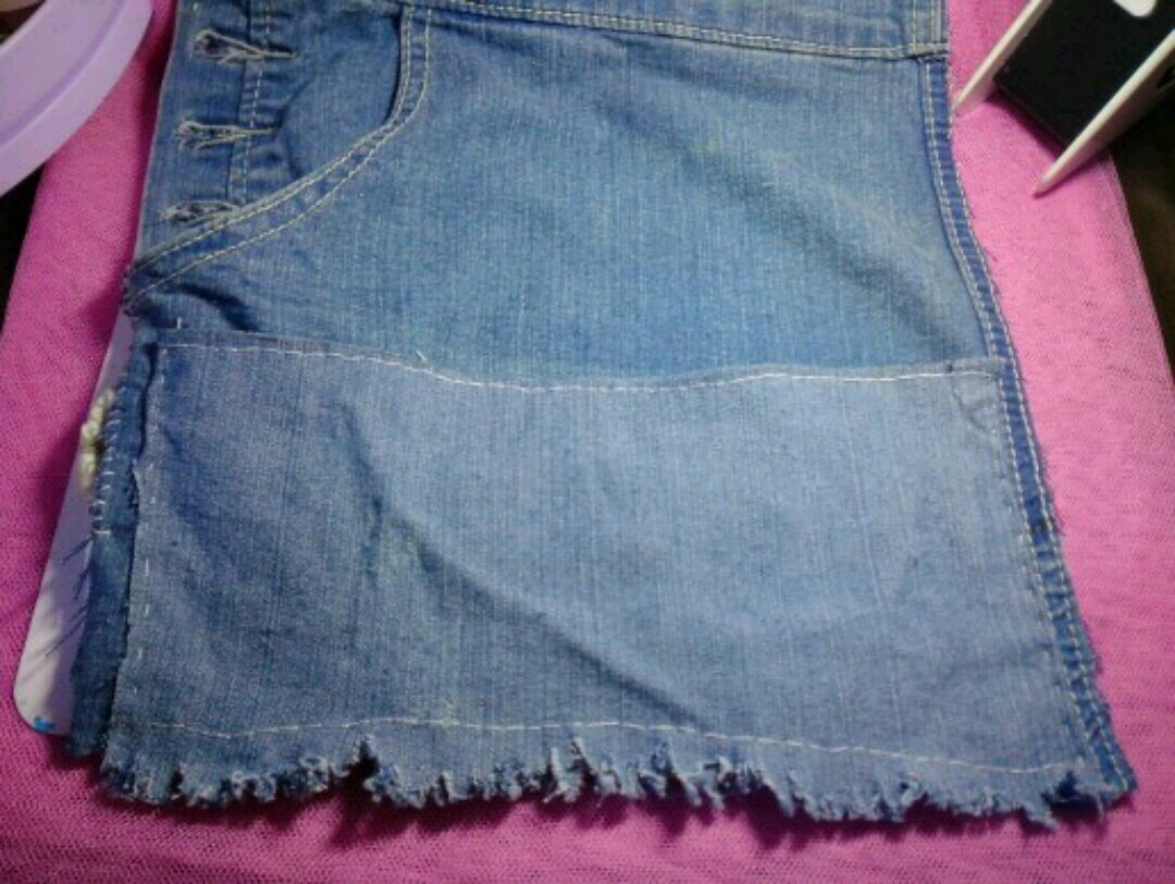 最简单的牛仔收纳袋,废物利用自制挂墙收纳袋