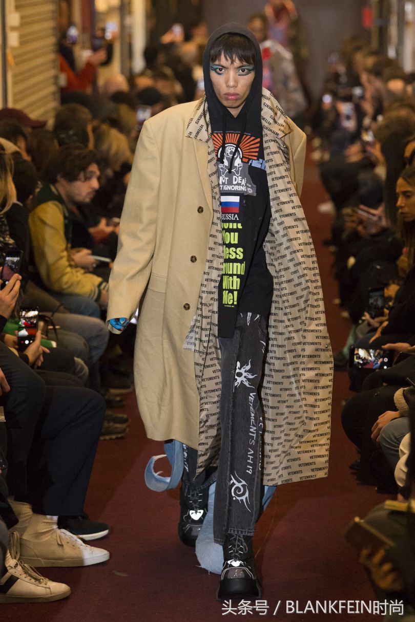 时装周eliesaab秀场,vetements男装发布会