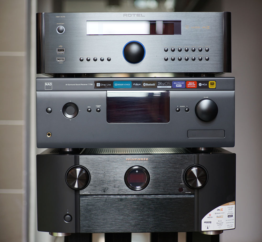 先看电影再吃鸡！英国路遥RotelRSP-1576家庭影院功放试用