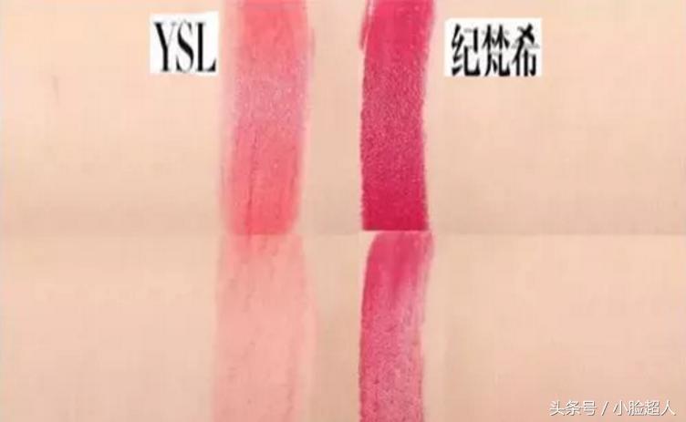 兰蔻迪奥阿玛尼圣罗兰纪梵希口红,纪梵希和ysl哪个好