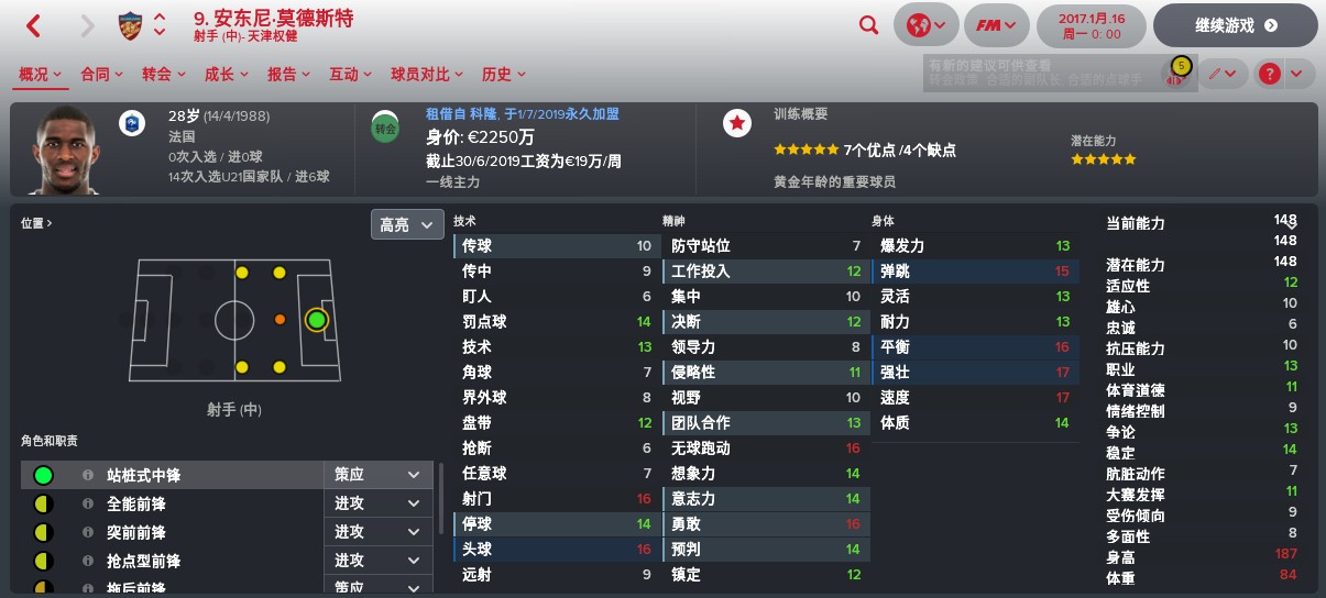 fm看球员,fm中超五大联赛