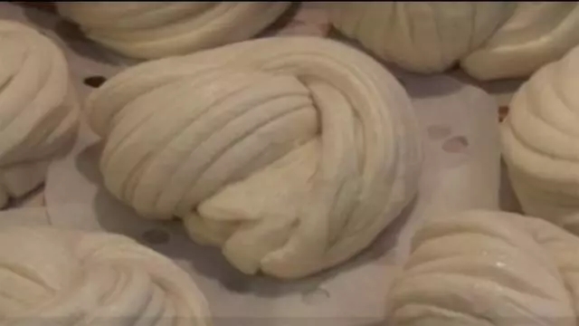 银丝馒头制作方法,蒸金丝馒头