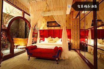 主题酒店浪漫主题房设计,浪漫七夕主题酒店