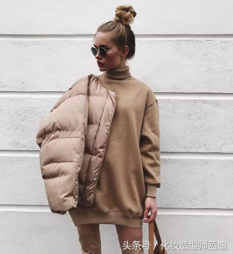 羽绒服穿起来臃肿你裤子选对了吗,羽绒服穿着没气质