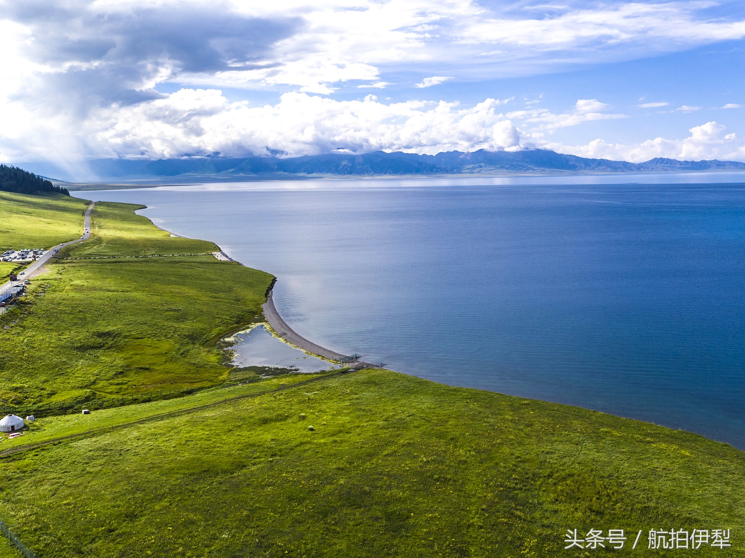 美丽的赛里木湖风景图片,赛里木湖的美景