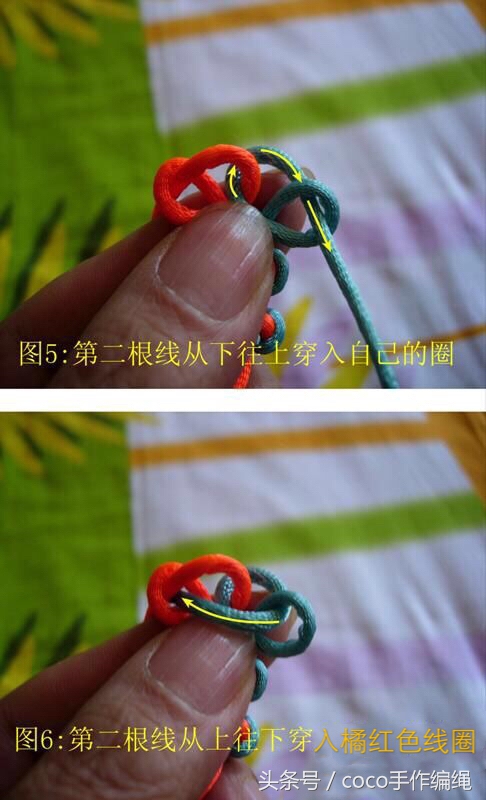 转运珠红绳手链编法,蝴蝶红绳转运珠