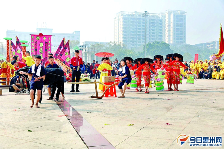 惠州人民新年快乐,群众度过欢乐祥和的新春佳节