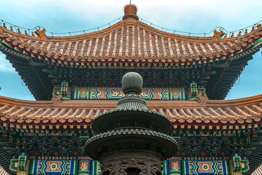 雍和宫朝圣之旅地图,雍和宫拜访年轻人