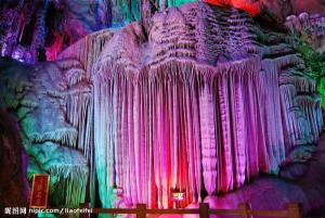 银子岩喀斯特地貌,广西桂林银子岩溶洞