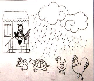 毛老师二年级语文看图写话,二年级语文看图写话全部范文