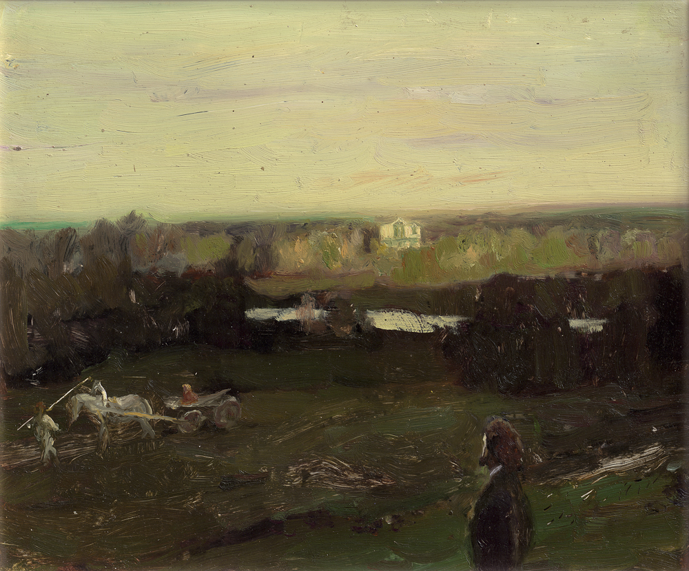 何多苓——连环画《带阁楼的房子》