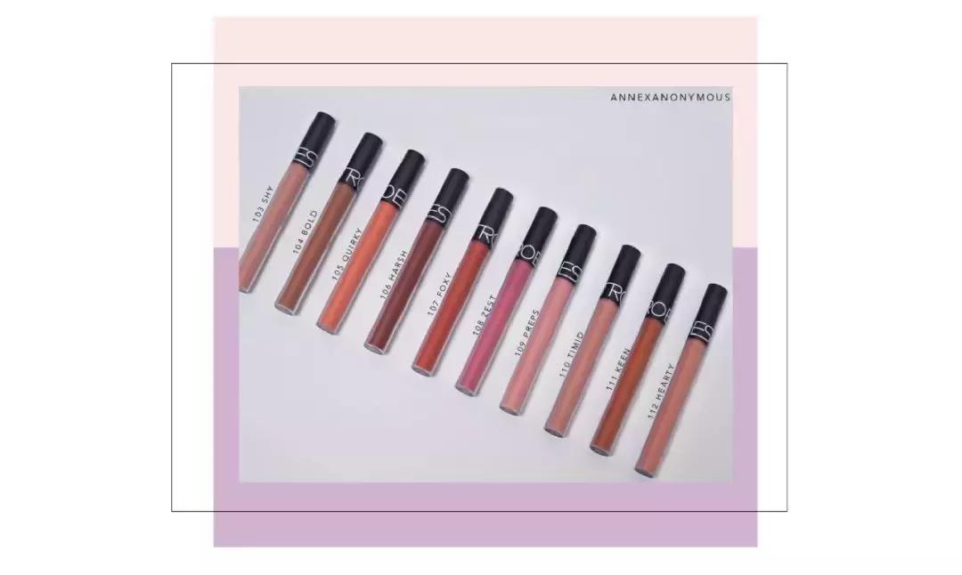 泰国唇釉哑光推荐,泰国唇釉都有哪些