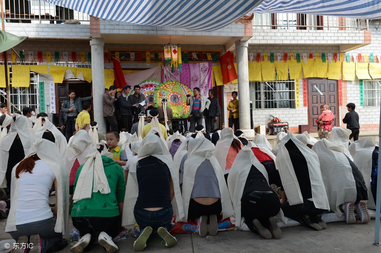 陕西关中葬礼风俗散文,关中老人去世风俗