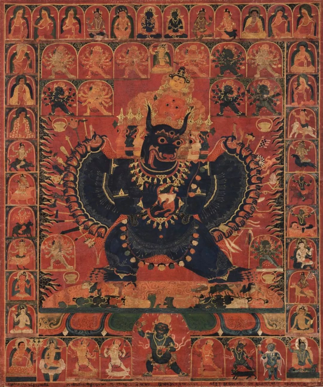 佛教艺术之旅系列唐卡篇,藏传佛教艺术唐卡赏析