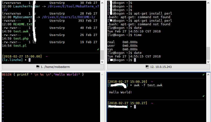 ssh常用工具,mobaxterm远程登录ssh