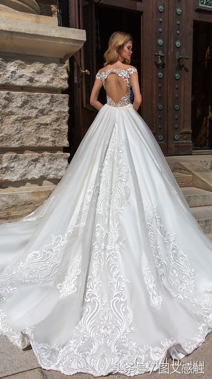 白银婚纱礼服设计,玫瑰婚纱礼服设计