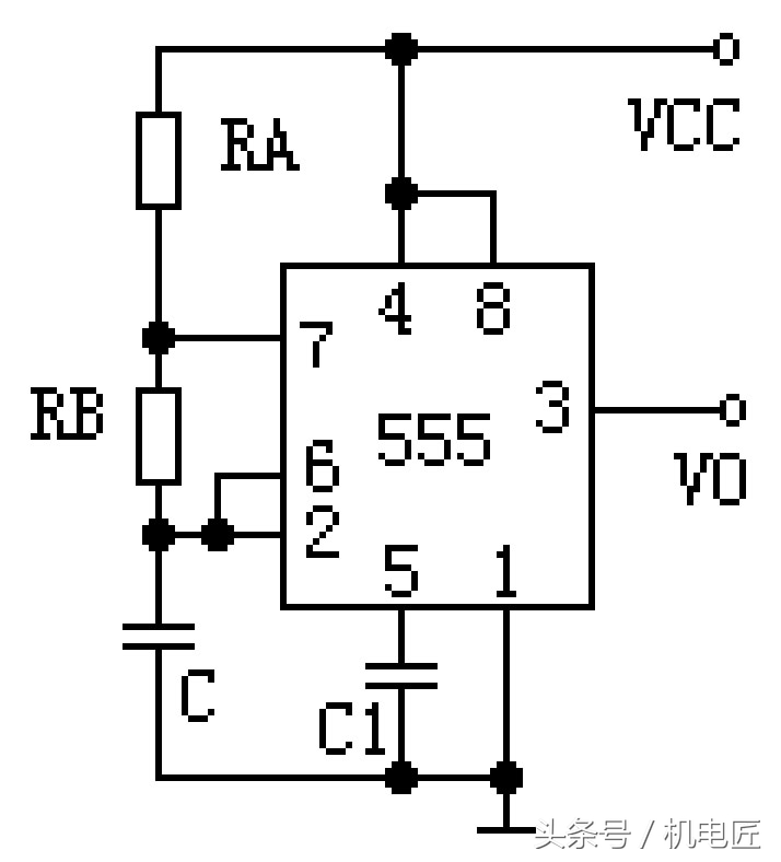 ne555控制微型直流电机,ne555直流电机调速电路原理