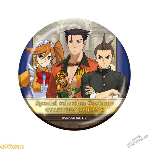 《逆转裁判6》推出figma可动手办及众多周边产品