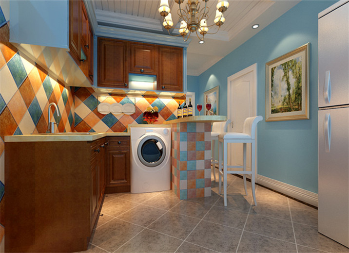 小户型地中海风格装修效果图大全,40平方地中海装修效果图大全