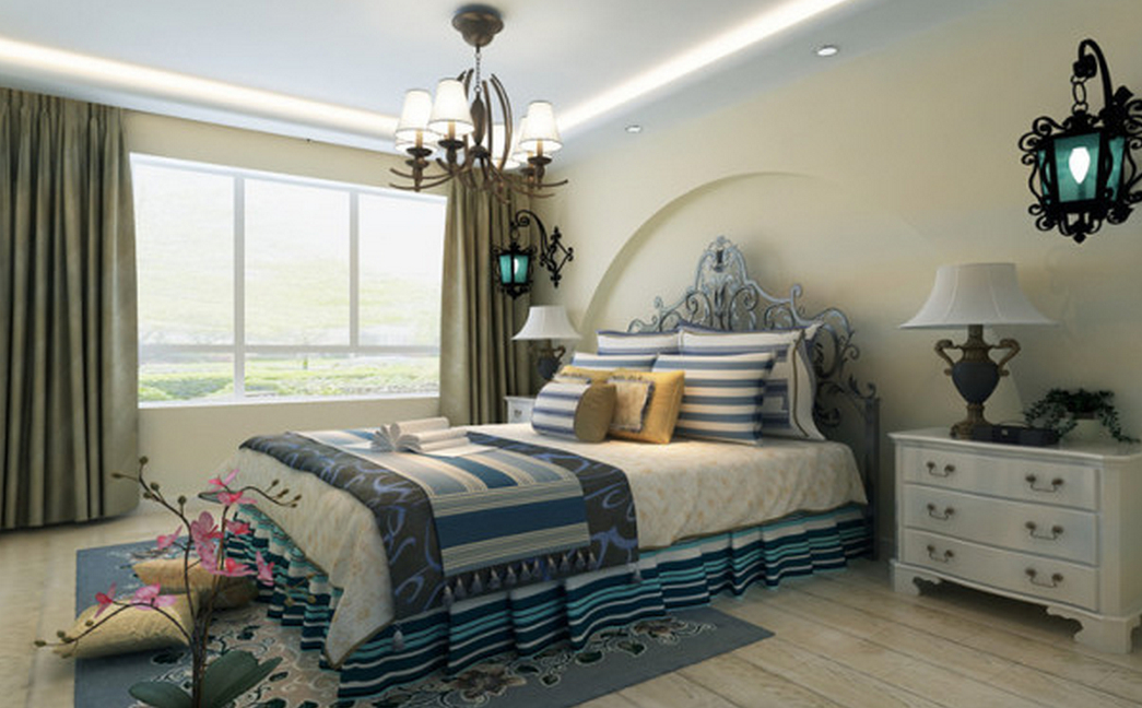 小户型地中海风格装修效果图大全,40平方地中海装修效果图大全