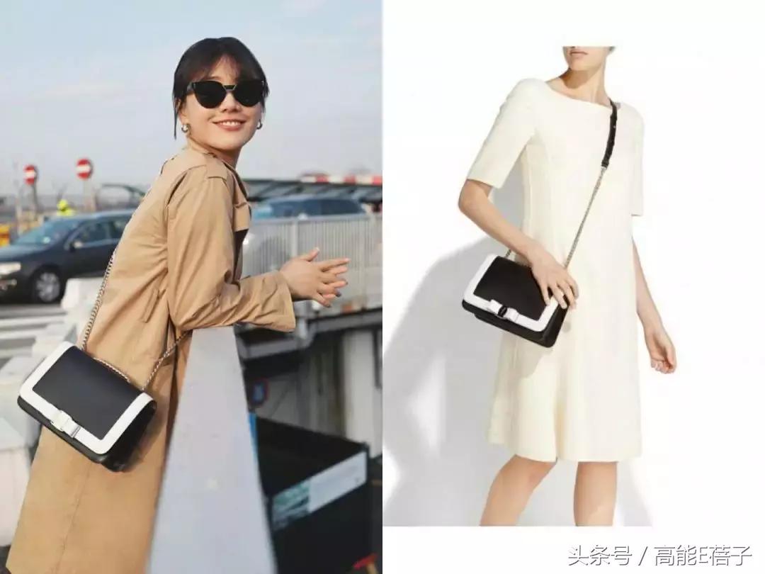 刘诗诗香奈儿包包同款,刘诗诗古力娜扎毛绒包