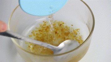 白凉粉椰汁桂花糕,椰汁桂花糕的做法教程