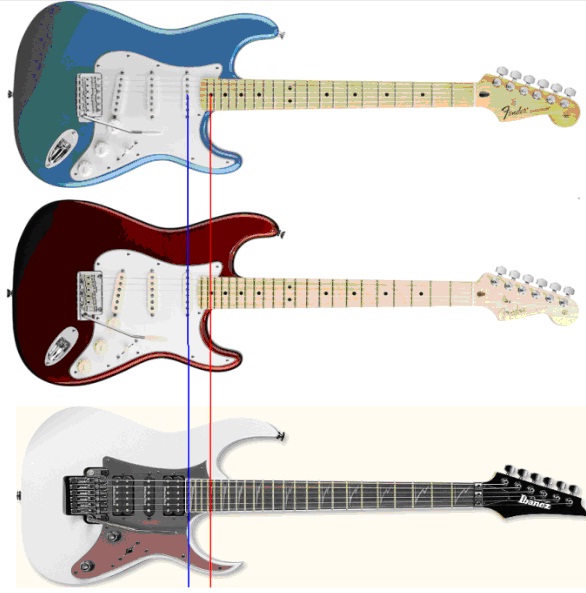 21品电吉他和24品音阶相同吗,21品电吉他