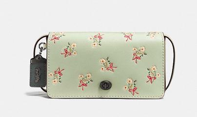 coach蔻驰印花,coach蔻驰女包樱桃印花