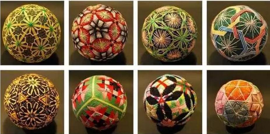 手鞠球制作图案图纸,手鞠球漩涡制作教程