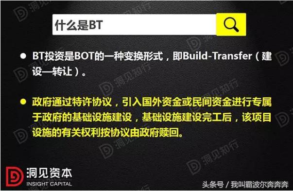 bt和bot和ppp的区别,ppp和bot以及tot的区别