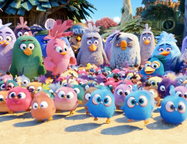 愤怒的小鸟海报手绘,愤怒的小鸟宣传海报