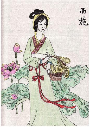 四大美人西施最后的结果,四大美人西施死因之谜揭秘