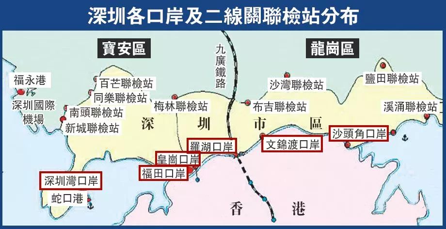 深圳哪个口岸去香港最方便最便宜,深圳现在有几个口岸通关去香港