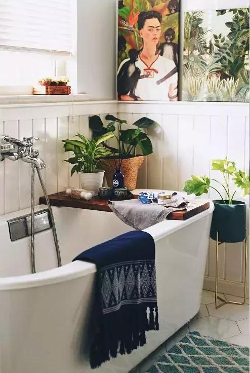 美式复古风的浴室,美式复古风浴室