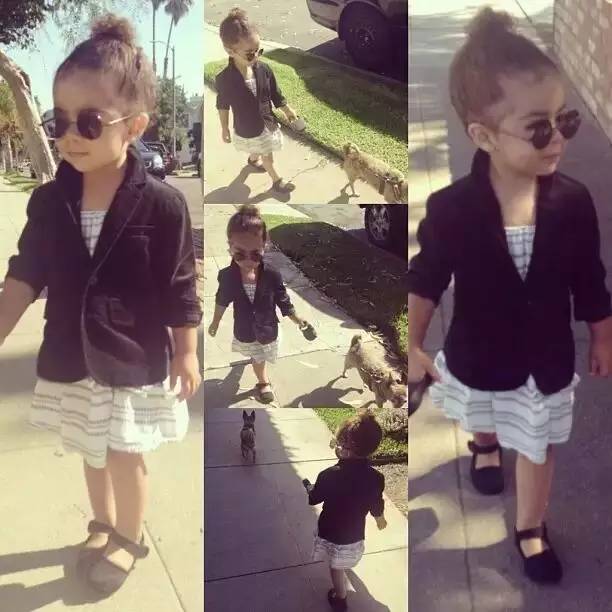 你5岁还在吃土，她已经坐拥半个时尚圈