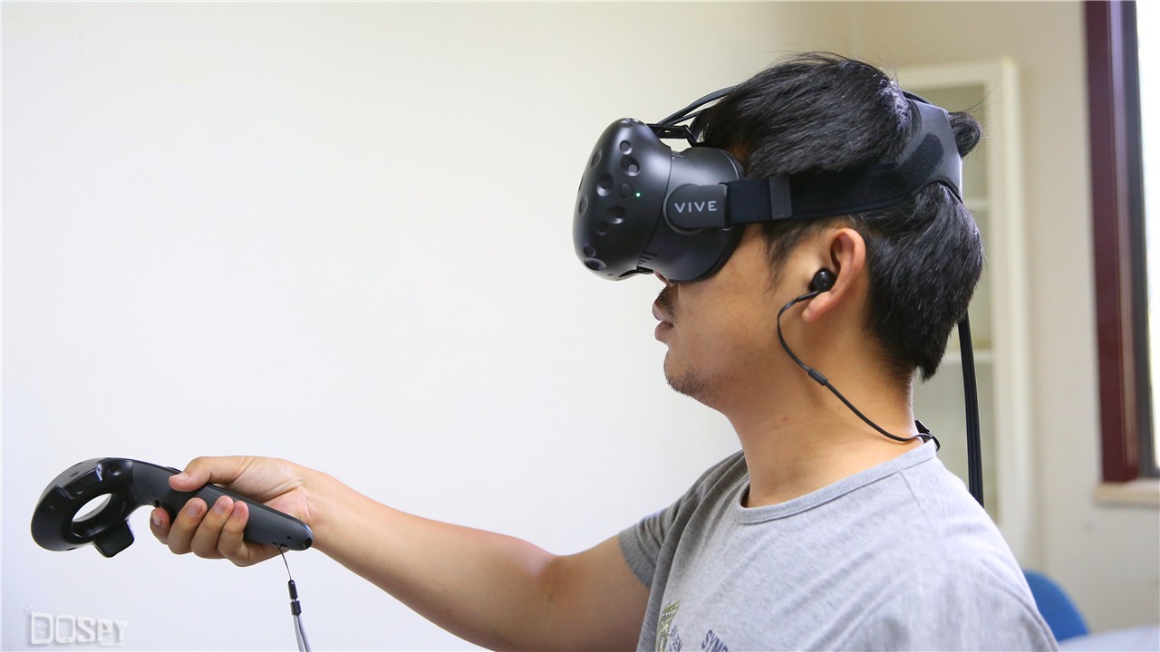 htcvive虚拟实境技术,htcvive体验室内效果