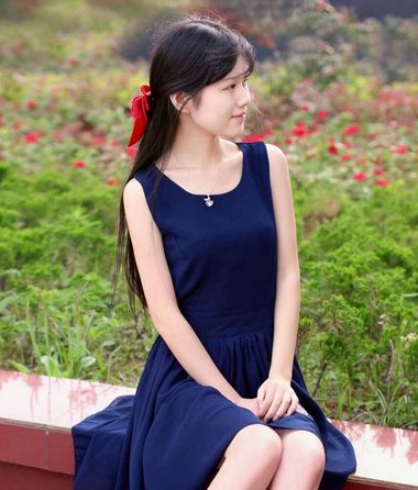 大脸长发刘海怎么剪最好看,长发大脸无刘海扎发