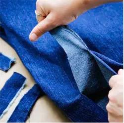 旧物改造牛仔裤收纳盒,旧牛仔改造壁挂收纳袋