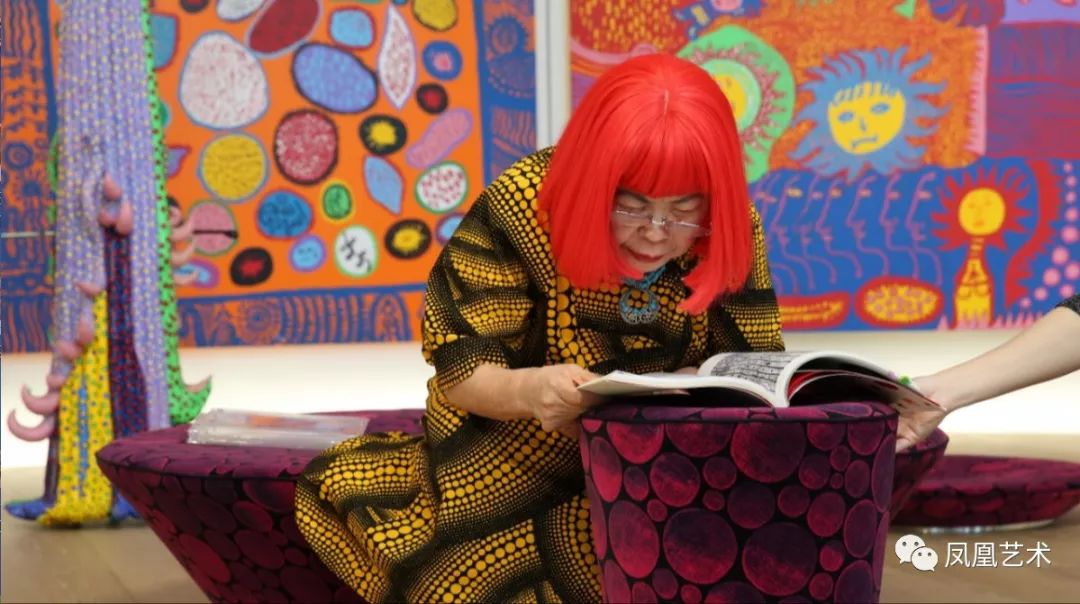 凤凰艺术｜陆蓉之：女神草间弥生，刚刚跨入89岁生日