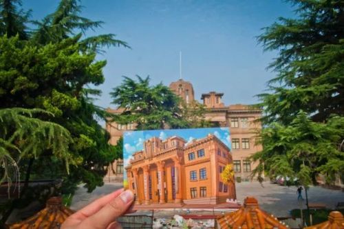 青岛一张永不过时的明信片,青岛美丽风光明信片