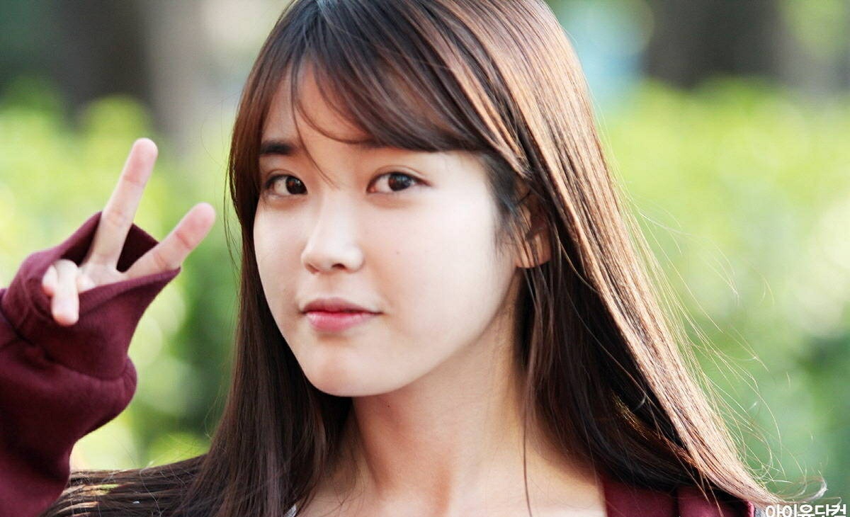 韩国潮*妞小**“IU”皮肤美爆天，迷倒大叔男友，国民妹妹无敌！