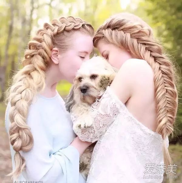 手残党也能学会漂亮又简单的编发,超简单的编发手残党也能学会