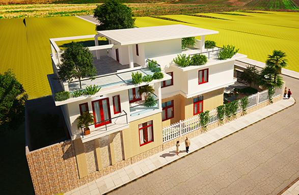 两侧都是邻居如何采光,左右邻居采光怎么设计