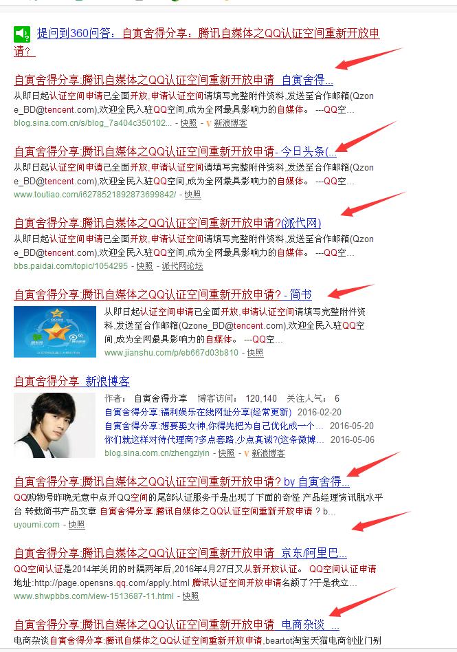 自寅舍得分享：QQ空间认证是真的？