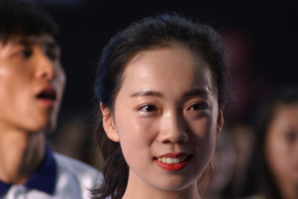 实拍中国大学生五人制足球联赛南大区上的50位美女