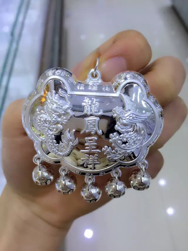 适合送给周岁宝宝的银饰,儿童银饰搭配