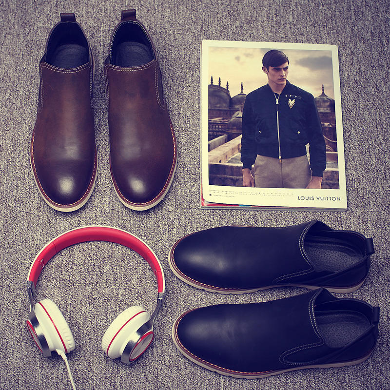 想成为型男需要什么东西,休闲又不失时尚的一款马丁靴