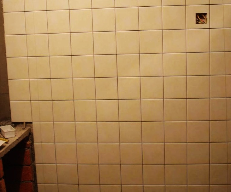 砖砌橱柜不做柜门怎么做才美观,砖砌橱柜如何免拉手