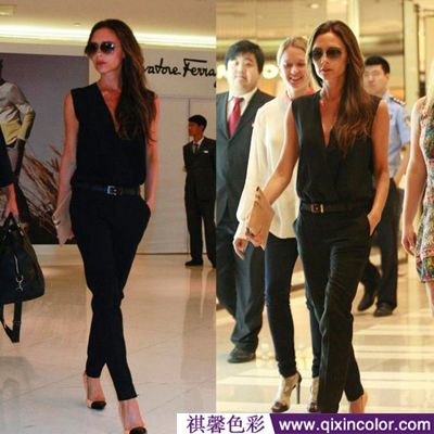 色彩搭配：维多利亚中国行五连拍