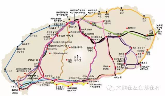 济州岛不租车的士多吗,济州岛市区攻略路线